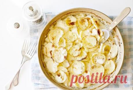 Картофельный гратен