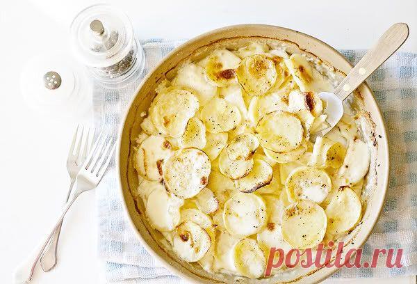 Картофельный гратен