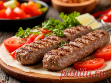 ЛЮЛЯ-КЕБАБ ПО-ДОМАШНЕМУ 

Восточный колорит у себя на кухне!
Сочные, ароматные люля-кебабы легко приготовить дома — без мангала, прямо в духовке или на сковороде-гриль.