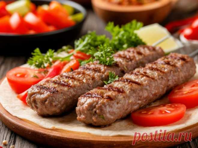 ЛЮЛЯ-КЕБАБ ПО-ДОМАШНЕМУ 

Восточный колорит у себя на кухне!
Сочные, ароматные люля-кебабы легко приготовить дома — без мангала, прямо в духовке или на сковороде-гриль.