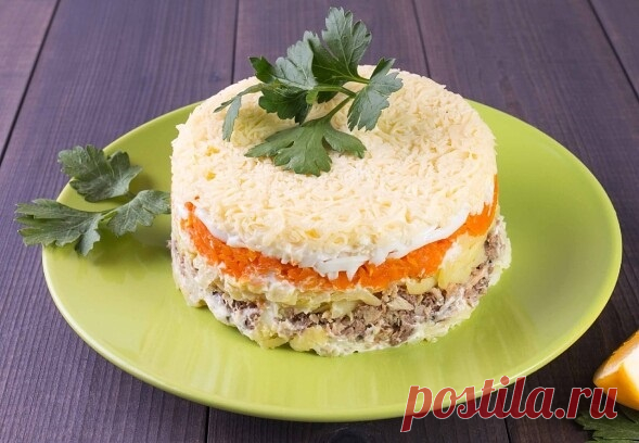 Салат «Океан» — Домашняя кулинария