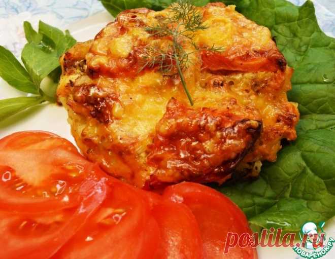 Курица запечённая с тёртым картофелем – кулинарный рецепт