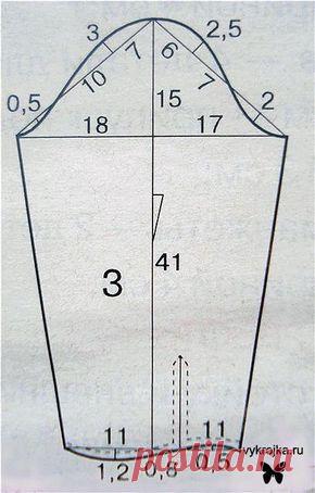 Выкройка платья из трикотажа