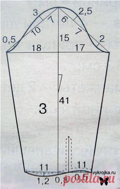 Выкройка платья из трикотажа