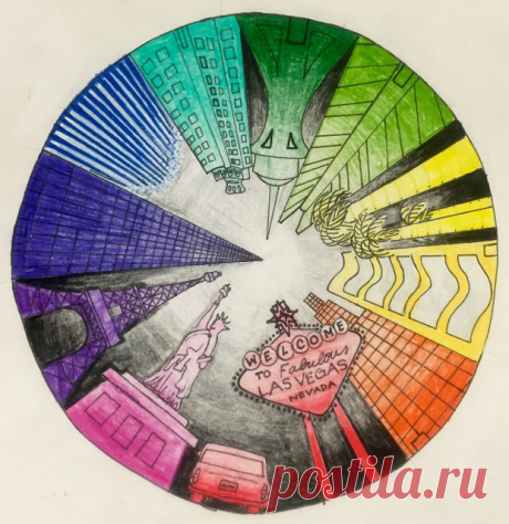 Kids Art Market: Color Wheel Perspective