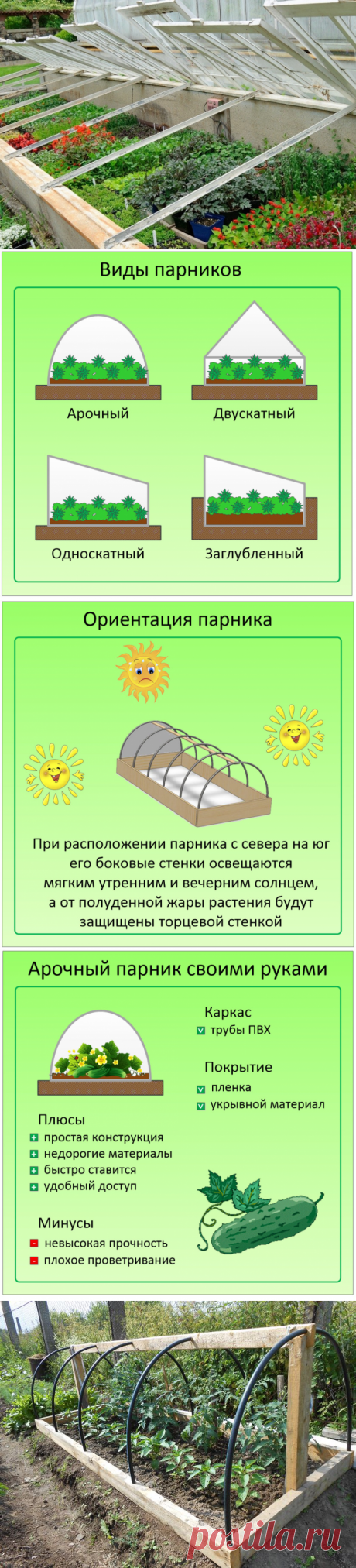Парник своими руками из подручных материалов - 5 лучших вариантов!