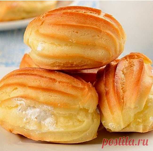 Заварные пирожные 
