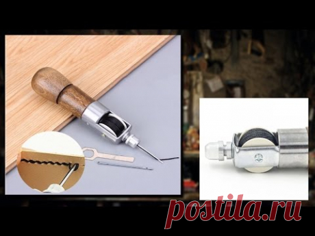 как сделать ручную швейную машинку для кожи своими руками // Hand sewing machine for leather