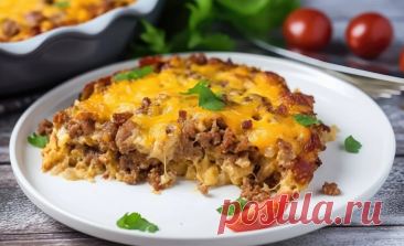Картофельная запеканка с фаршем Картофельная запеканка с фаршем – вкусное и доступное блюдо, которое легко и просто приготовить дома. Вам понадобятся обычные продукты, которые всегда под рукой, а в результате вы получите вкусную и...