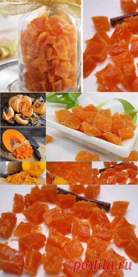Цукаты из тыквы. Готовьтесь раздавать рецепт всем, кто его пробовал!