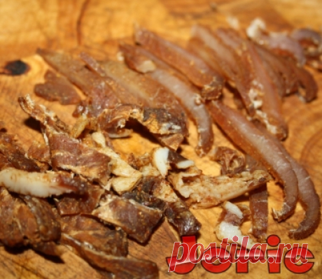 Билтонг (biltong) - африканская колбаса рецепт с фото