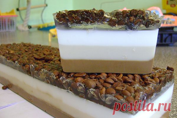 Мыло кофейное