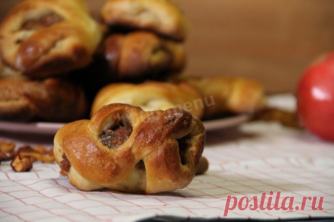 Прецель - вкусная выпечка с маком, корицей и сухофруктами рецепт с фото и видео - 1000.menu