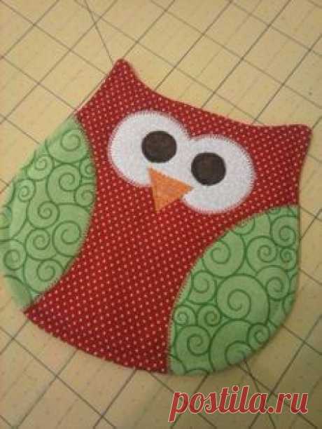 Owl Mug Rug - Owl Coaster - Mug Rug - Coasters - Mug Rugs - Owls