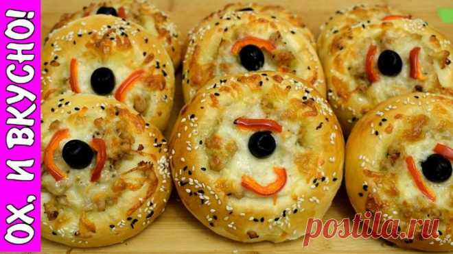 Ватрушки с мясом или мини пицца - Простые рецепты Овкусе.ру