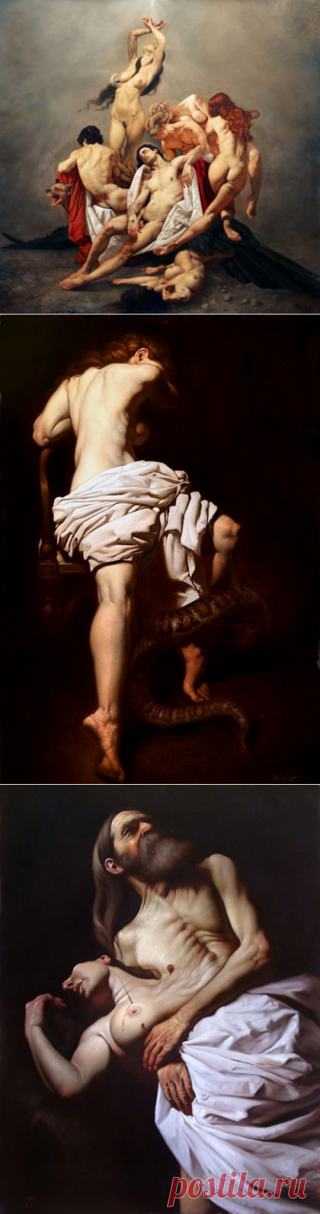 Художник Roberto Ferri. Темные страсти