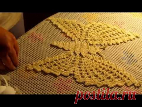 Бабочка, мотылек.. (новая жизнь старой шторки, креативненько...) - YouTube