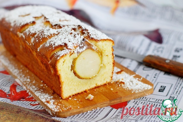 Шикарный творoжный кекс с грушами