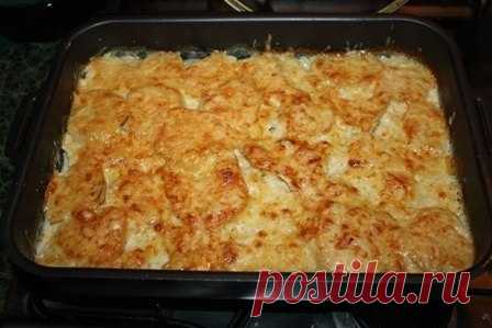 Картошка в сметане.