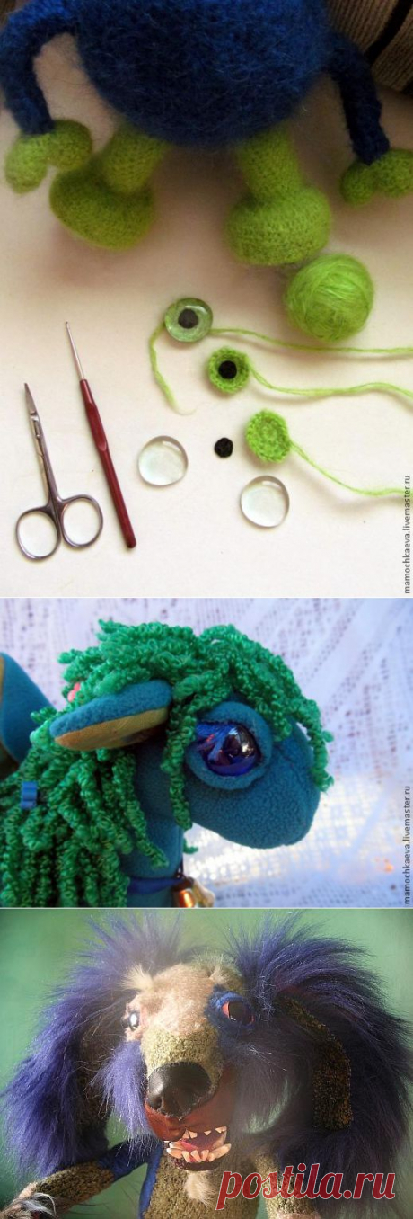 Делаем глазки для вязаных и текстильных игрушек — простые и почти универсальные - Ярмарка Мастеров - ручная работа, handmade