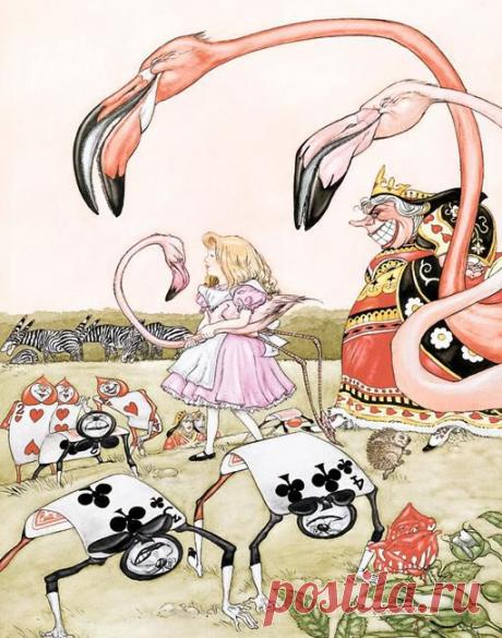 Alice in Wonderland by Angel Dominguez Алиса в стране чудес Энжел Домингес | Алиса в Стране Чудес