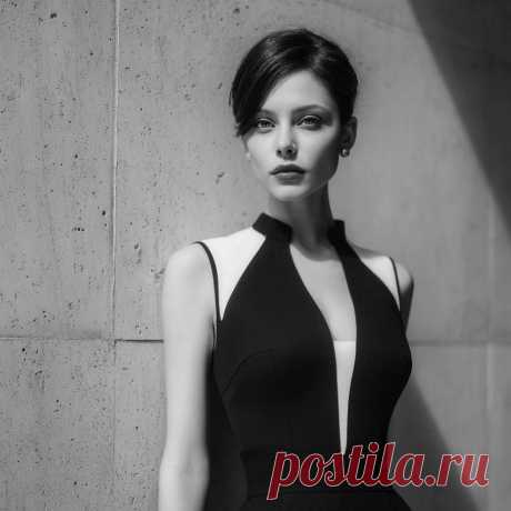 Минималистичная элегантность: черно-белая композиция в стиле Баухаус. Изображение из нейронной сети Midjourney - Midjourney примеры промтов - Форум ИИ о нейросетях - Yes Ai
