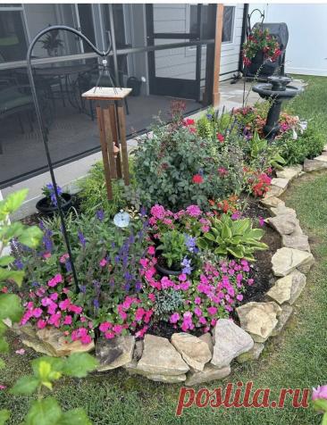 Идея цветника