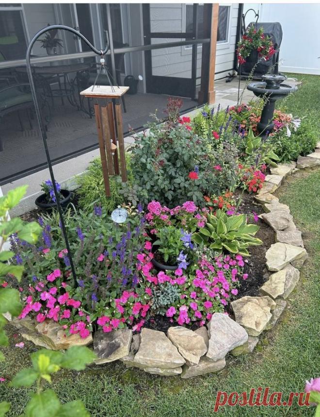 Идея цветника