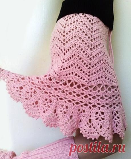 Free crochet patterns and video tutorials: crochet ruffle skirt free pattern
