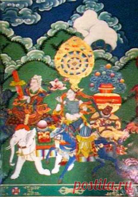 Семь сокровищ чакравартина - Символы - Буддизм