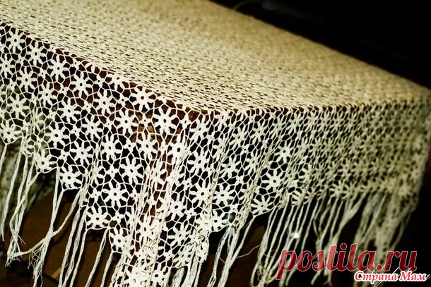 волшебная скатерть - Все в ажуре... (вязание крючком) - Страна Мам