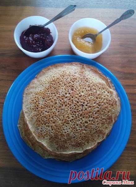 Блины, которые всегда получаются! Ажурные. - Люблю готовить - Страна Мам