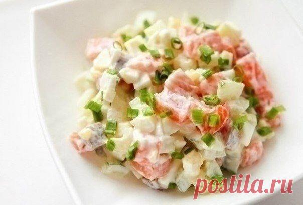 Очень вкусный и простой салатик.