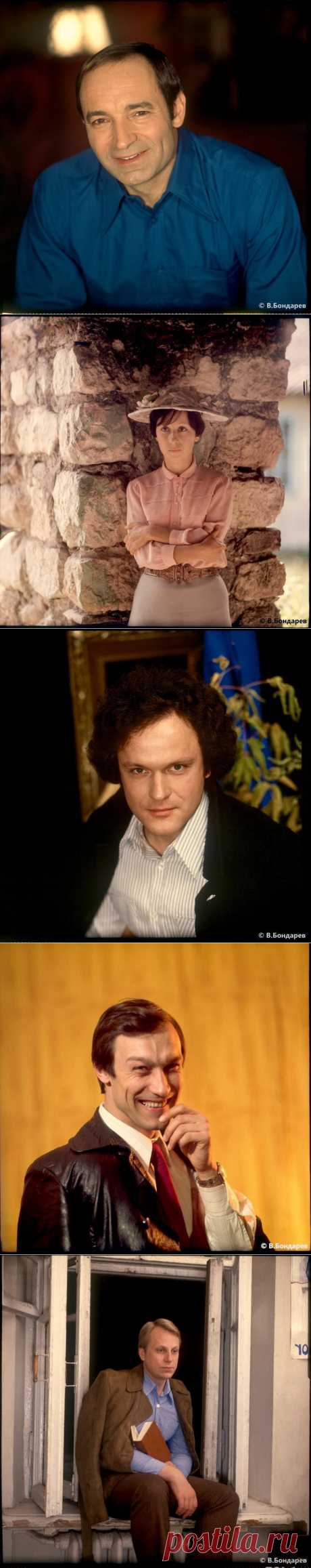 Портреты легендарных актёров советского театра и кино. Фотограф Владимир Бондарев. | В мире интересного