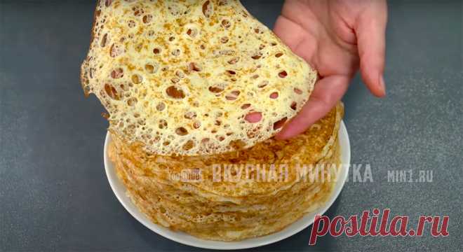 Когда мне хочется особенно вкусных блинчиков, я готовлю их по рецепту моего мужа (да, необычно, но очень вкусно) | Кухня наизнанку | Яндекс Дзен