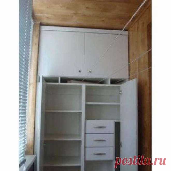 ТОП 27 идей как сделать шкафчики на БАЛКОН. Мастер-Класс
