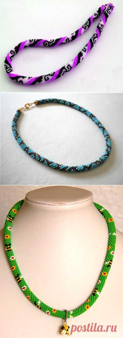 Beaded crochet ropes | Beads Magic