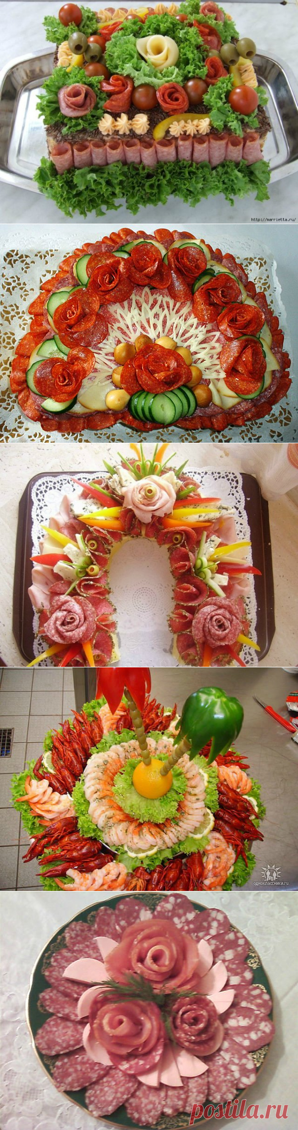 УКРАШЕНИЕ ПРАЗДНИЧНЫХ БЛЮД (ИДЕИ НОВОГОДНЕГО СТОЛА!)