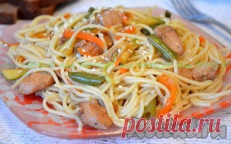 Рецепт куриного филе с овощами по-корейски (рецепт с фото) | RUtxt.ru