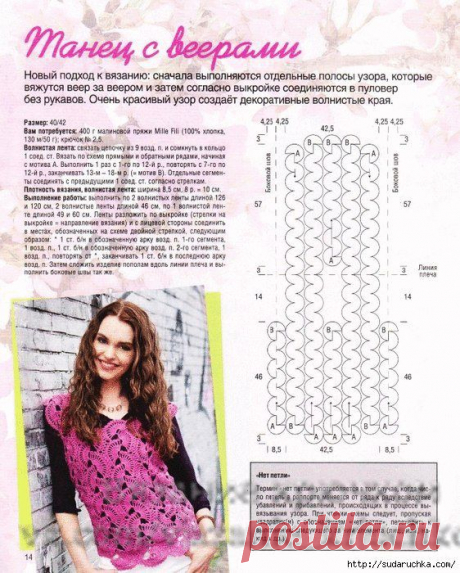 Вязание крючком. Модели, схемы, уроки