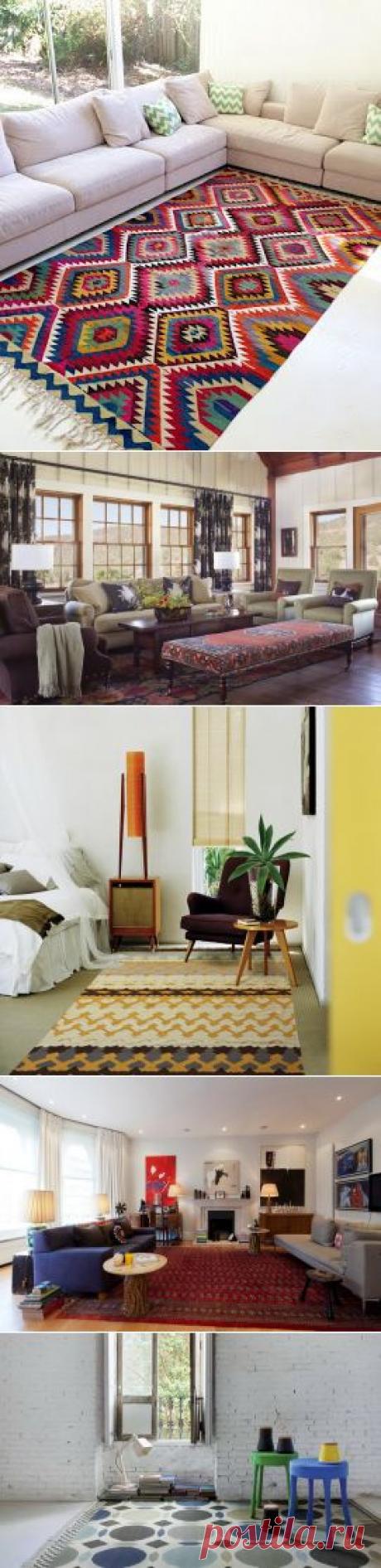 Ковры-килимы в интерьере
