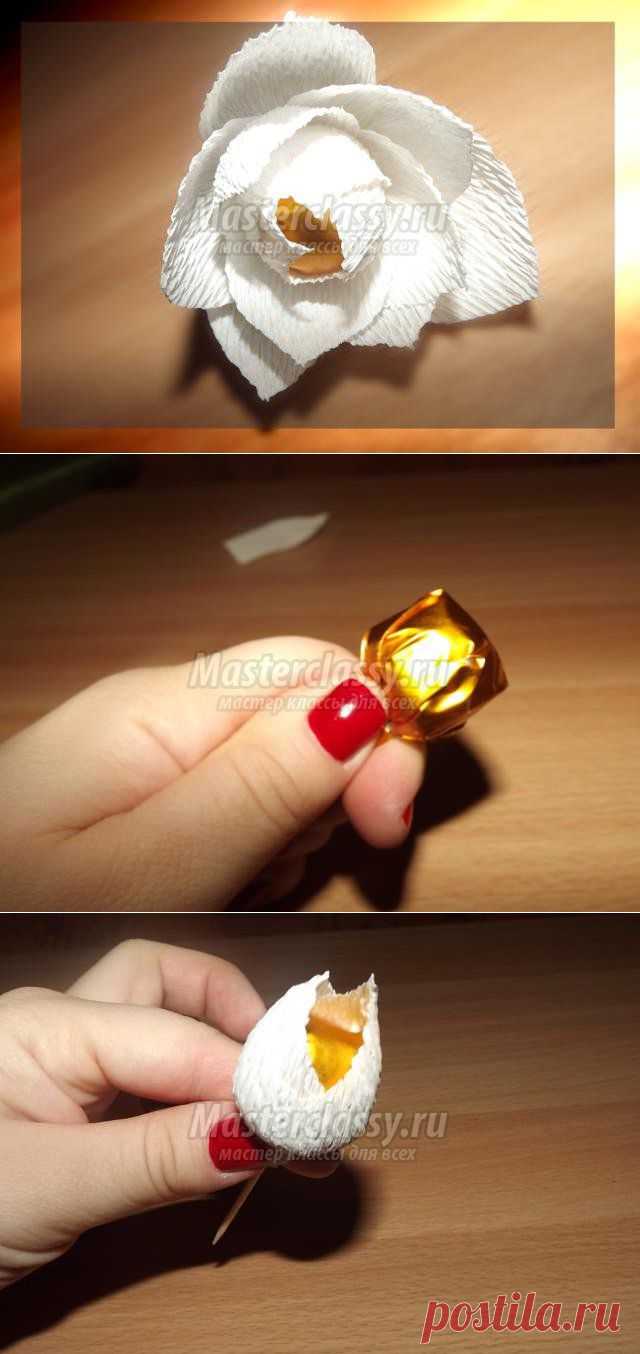 Как сделать белый цветок своими руками. Мастер-класс с пошаговыми фото