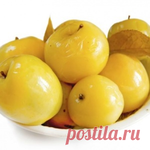 Вкусные мочёные яблоки, груши и виноград