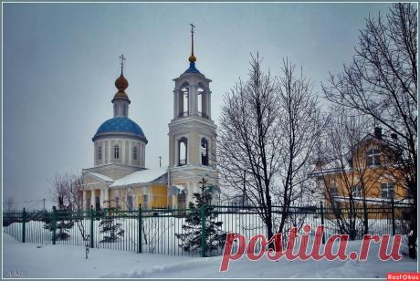 Фото: Церковь Николая Чудотворца в Бужаниново. Фотограф Дмитрий Анцыферов. Путешествия - Фото и фотограф на Расфокусе.