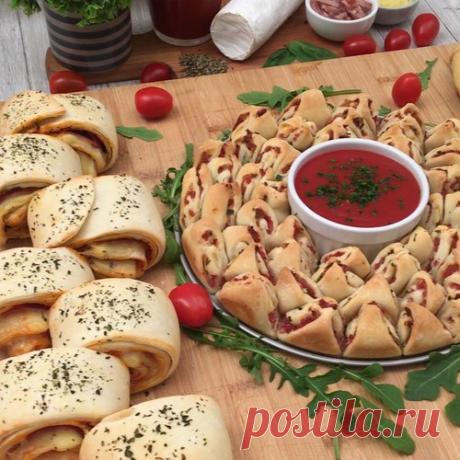 Rezepte: Party Pizza Party Pizza - Für 10 Personen - Zubereitungszeit 40 Minuten