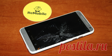 Ремонт HTC One mini 601n - нужно заменить разбитый экран