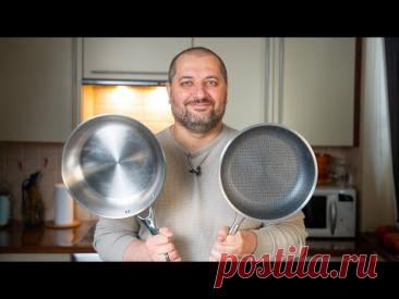 Как готовить на стальной сковороде? Как выбрать, как ухаживать?