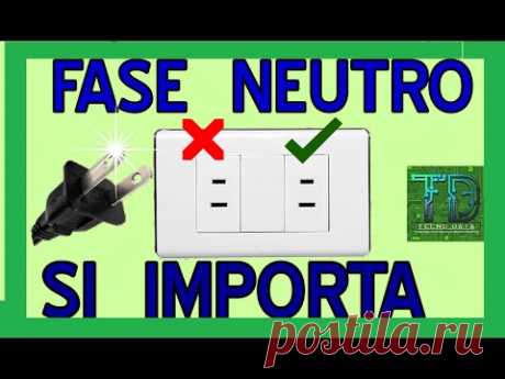QUE PASA SI INVIERTO LA FASE Y EL NEUTRO EN UN TOMA CORRIENTE. SI IMPORTA!!!