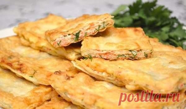 Восточные горячие гренки из лаваша - Простые рецепты Овкусе.ру