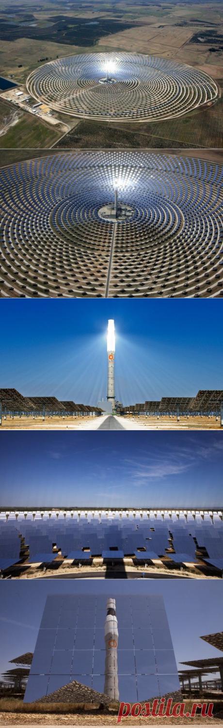 (+1) тема - Gemasolar – первая в мире круглосуточная гелиоэлектростанция | Наука и техника